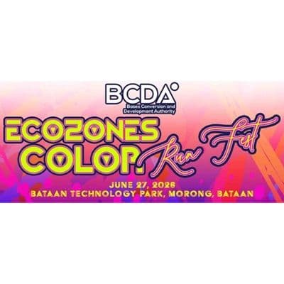 EcoZones Color Run Fest race event logo image