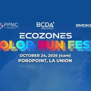 Ecozones Color Run Fest 2026 Leg 3 race event logo image