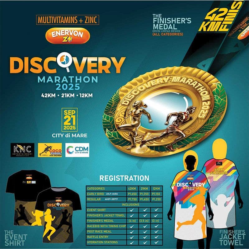 Enervon Discovery Marathon 2025 poster