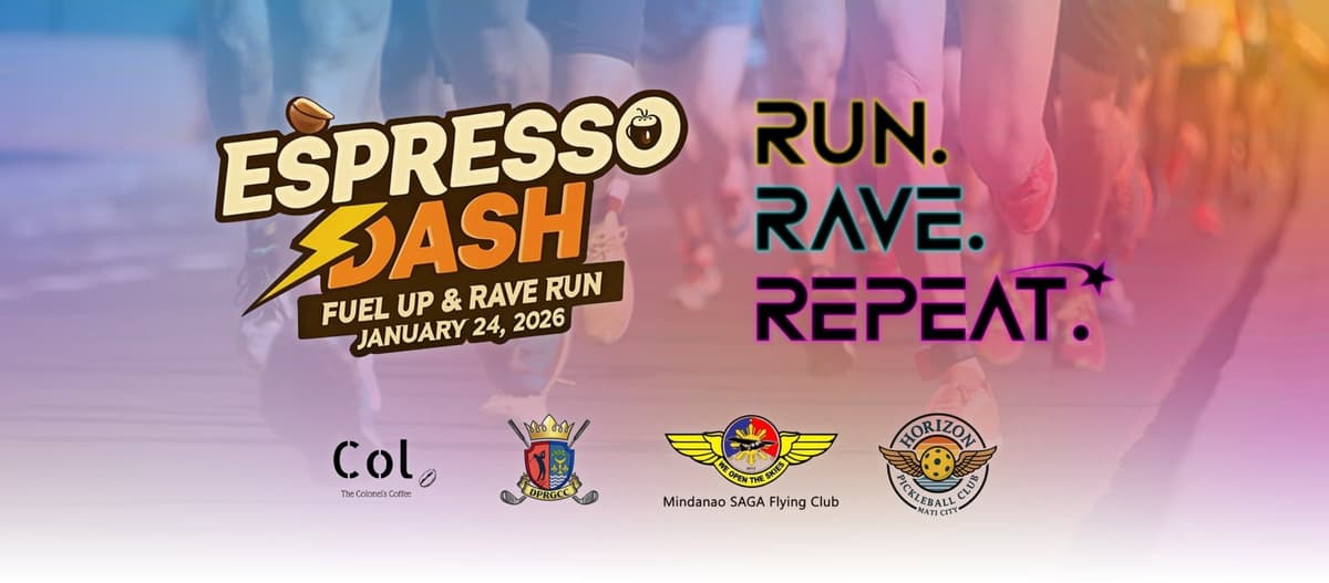 Espresso Dash 2026 race event banner image