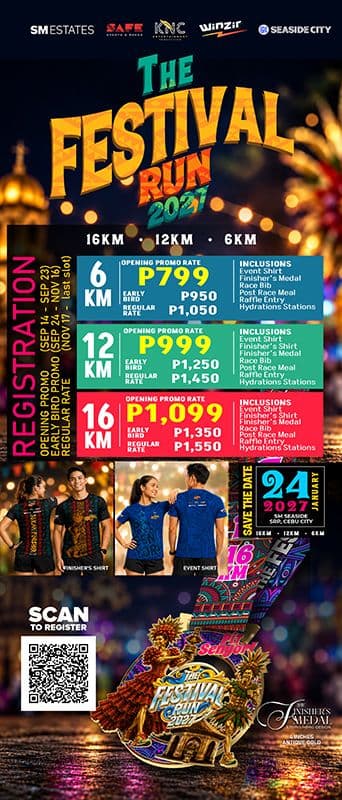 Festival Run 2027 race event poster image