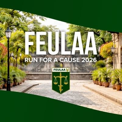 FEULAA Run for a Cause 2026 race event logo image