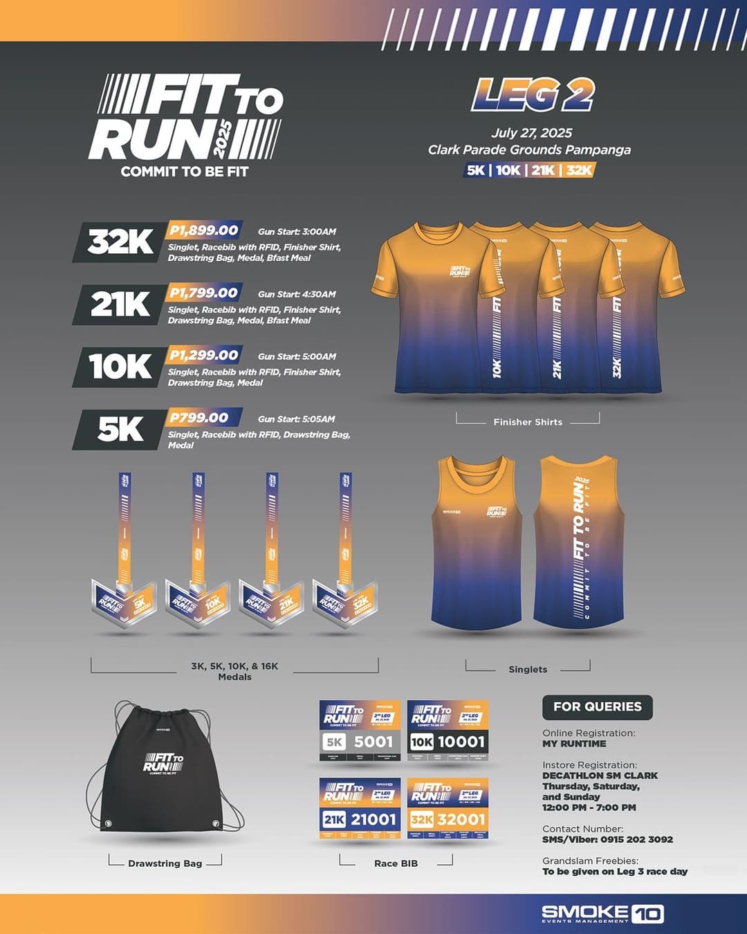 Fit To Run 2025 Leg 2 poster