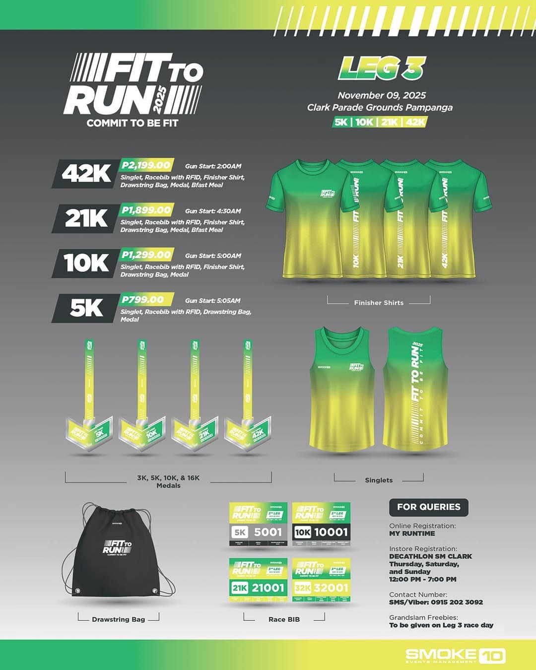 Fit To Run 2025 Leg 3 poster