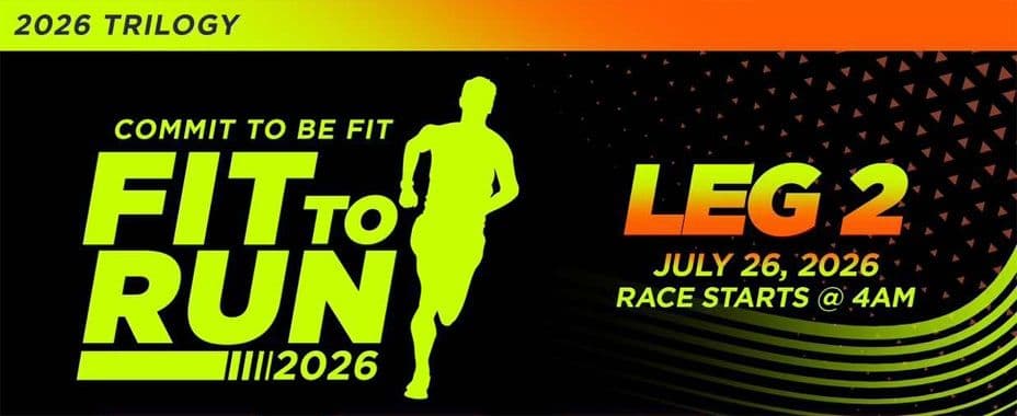 Fit To Run 2026 Leg 2 Clark race event banner image