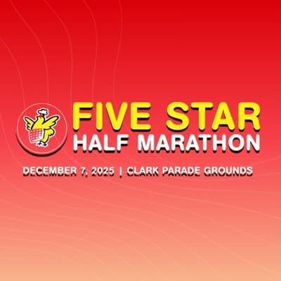 Five Star Half Marathon race event logo image
