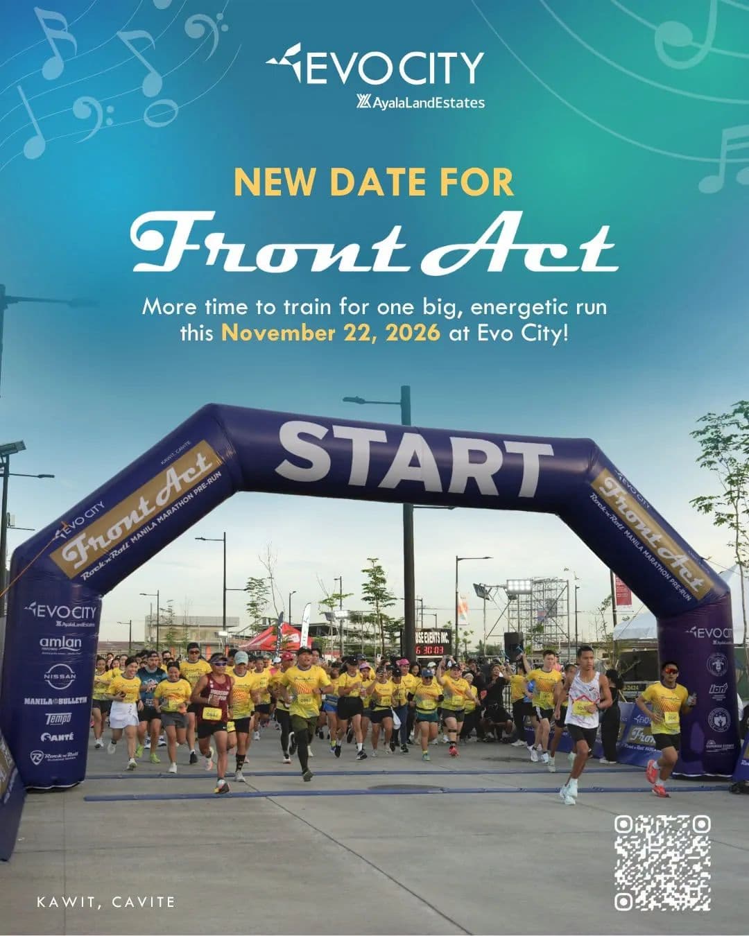 Front Act Run 2026 race event poster image
