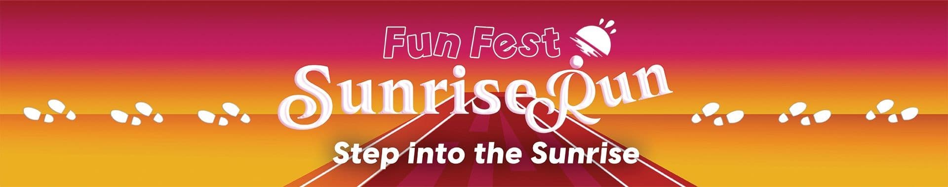 Fun Fest Sunrise Run race event banner image