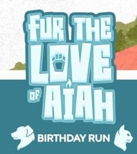 Fur the Love of AIAH : Birthday Run race event logo image