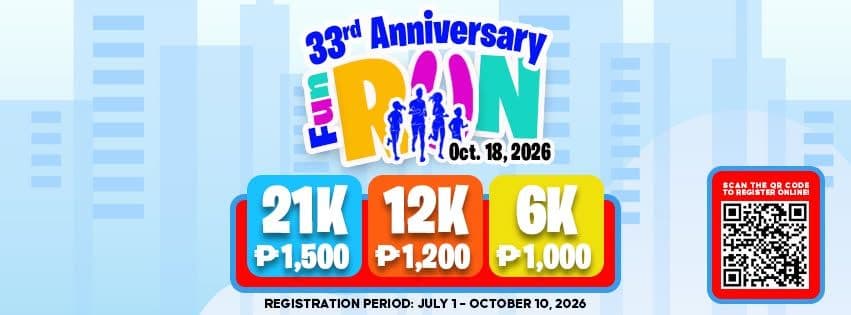 Gaisano Country Mall Fun Run race event banner image