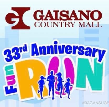 Gaisano Country Mall Fun Run race event logo image