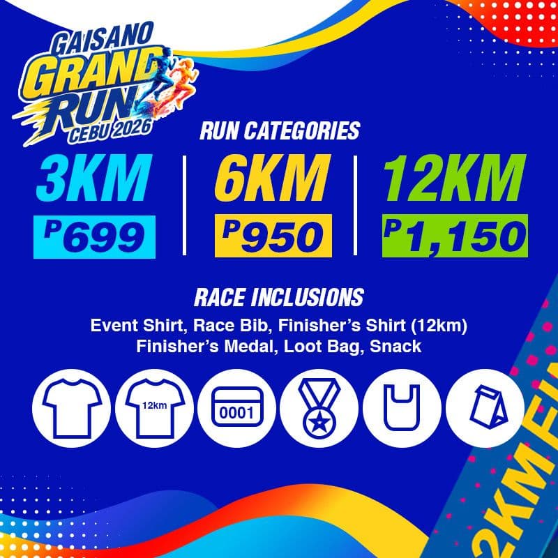 Gaisano Grand Run 2026 - Cebu race event poster image