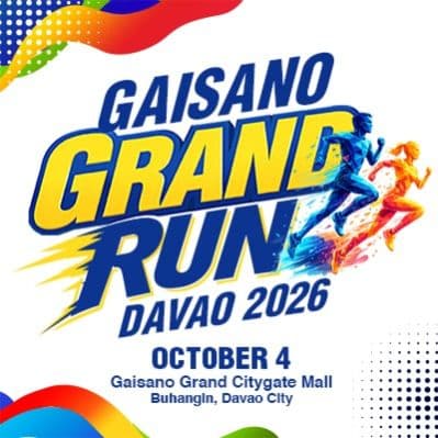 Gaisano Grand Run 2026 - Davao race event logo image