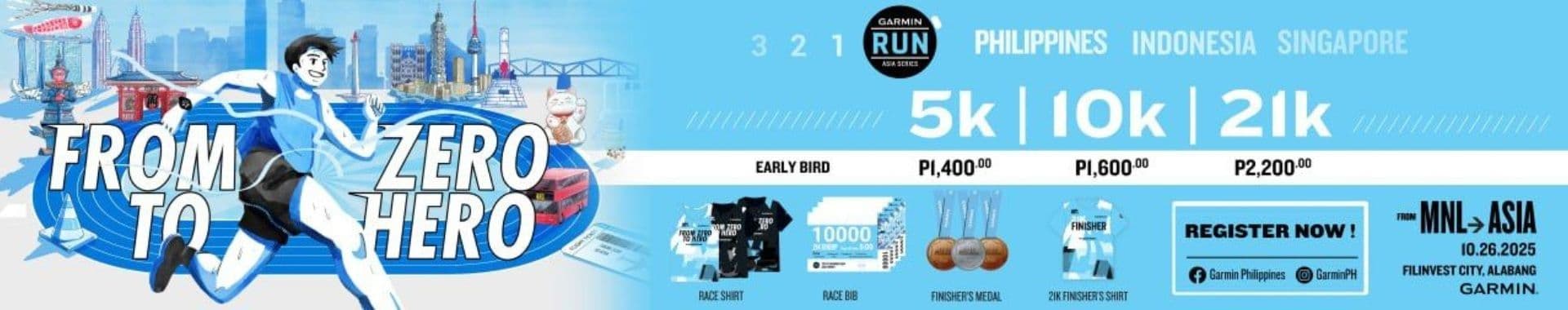  Garmin Run Asia (Philippines) 2025 race event banner image
