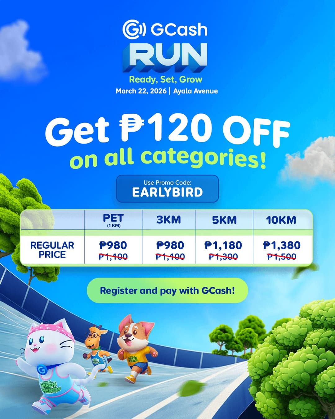 GCash Run race event poster image