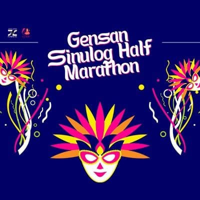 Gensan Sinulog Half Marathon 2026 race event logo image