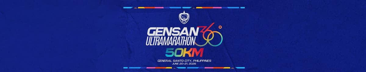 Gensan Ultramarathon360 2026 race event banner image