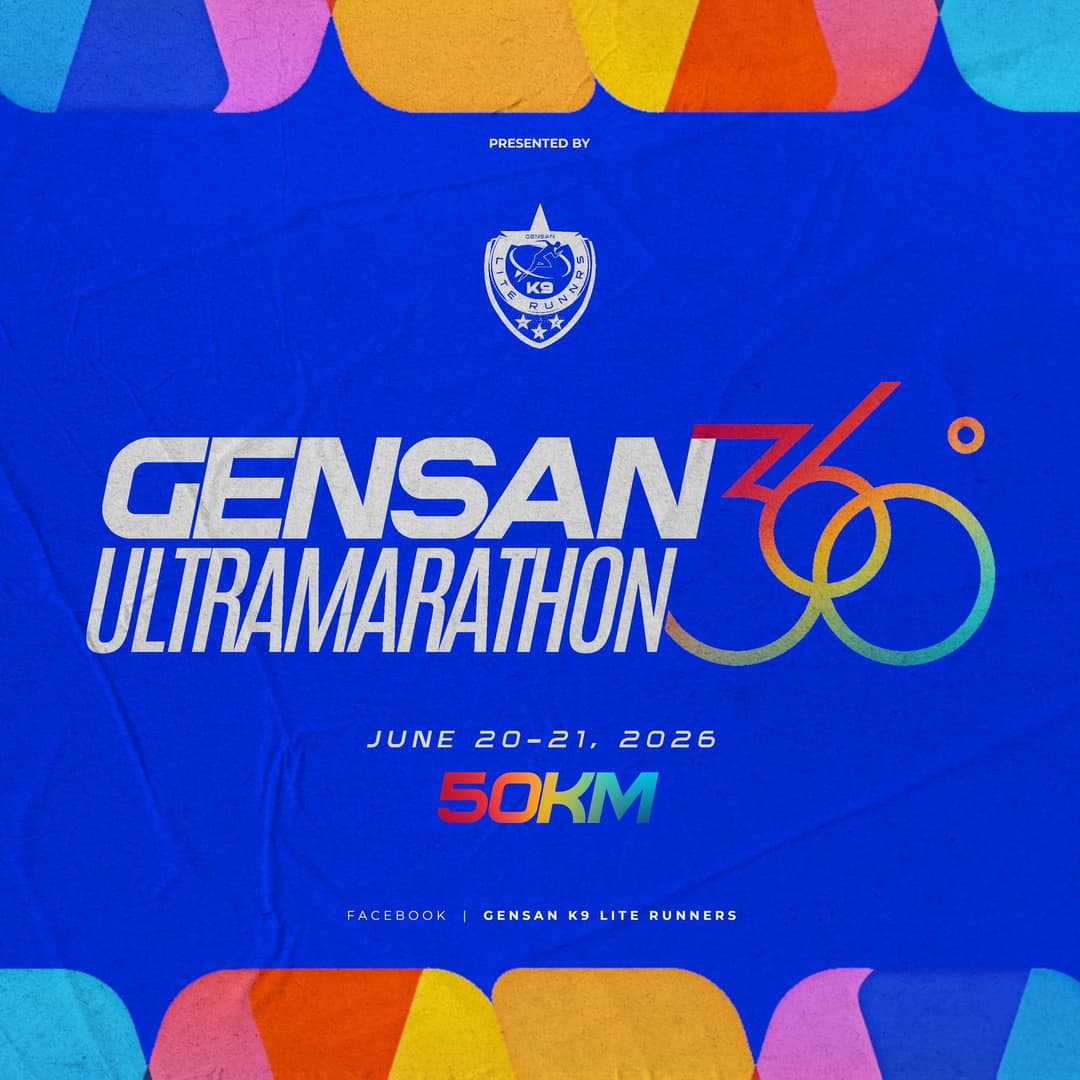 Gensan Ultramarathon360 2026 race event poster image