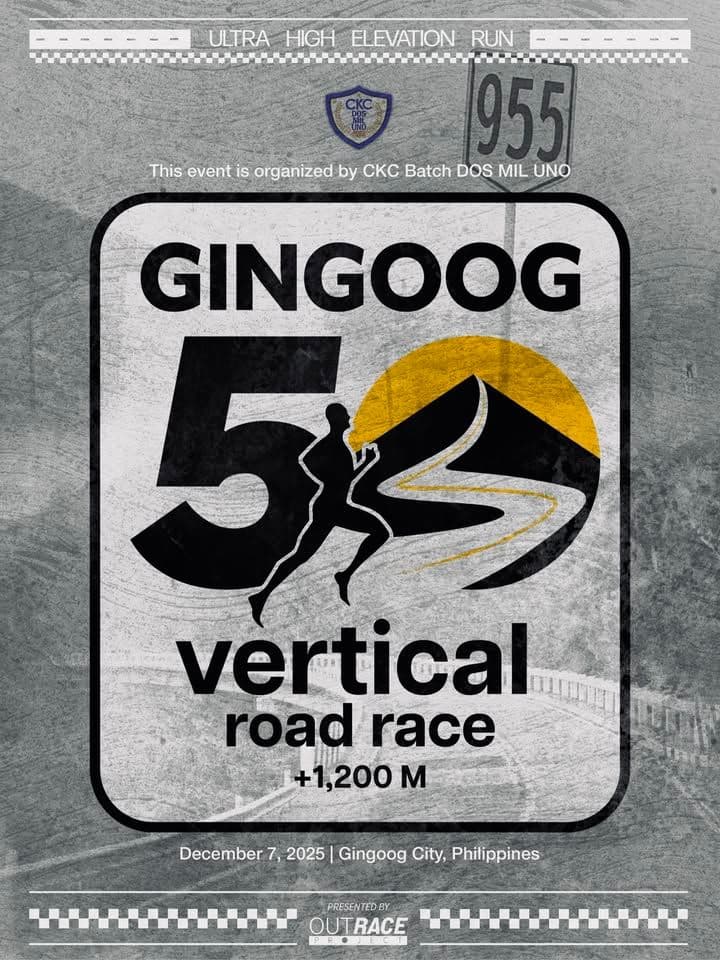 Gingoog 50 Vertical Race race event logo image