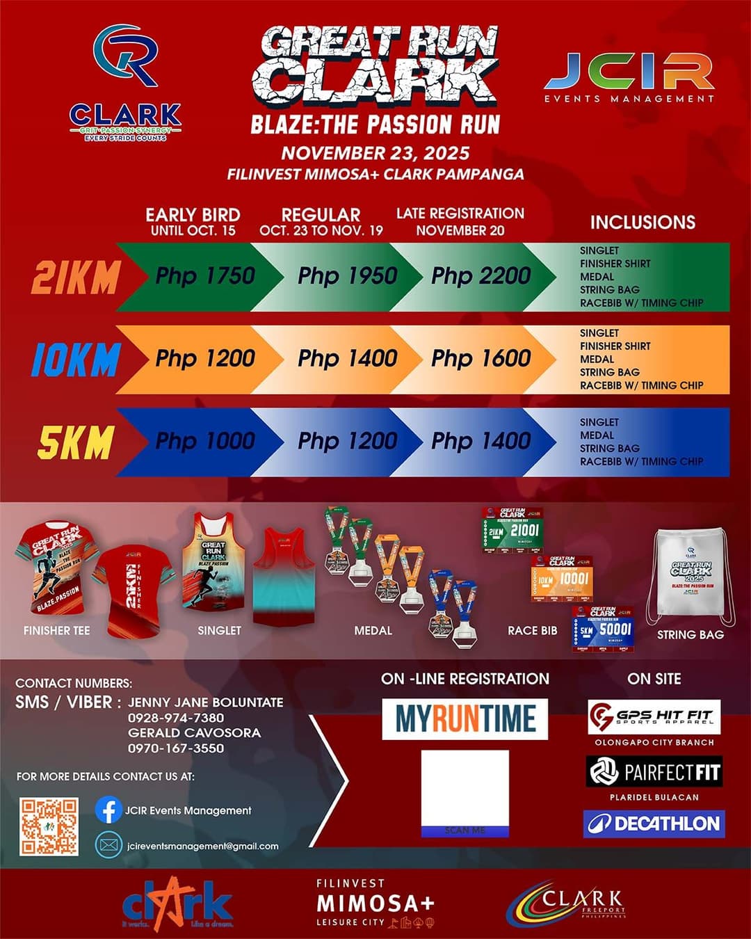 Great Run Clark: The Passion Run race event poster image