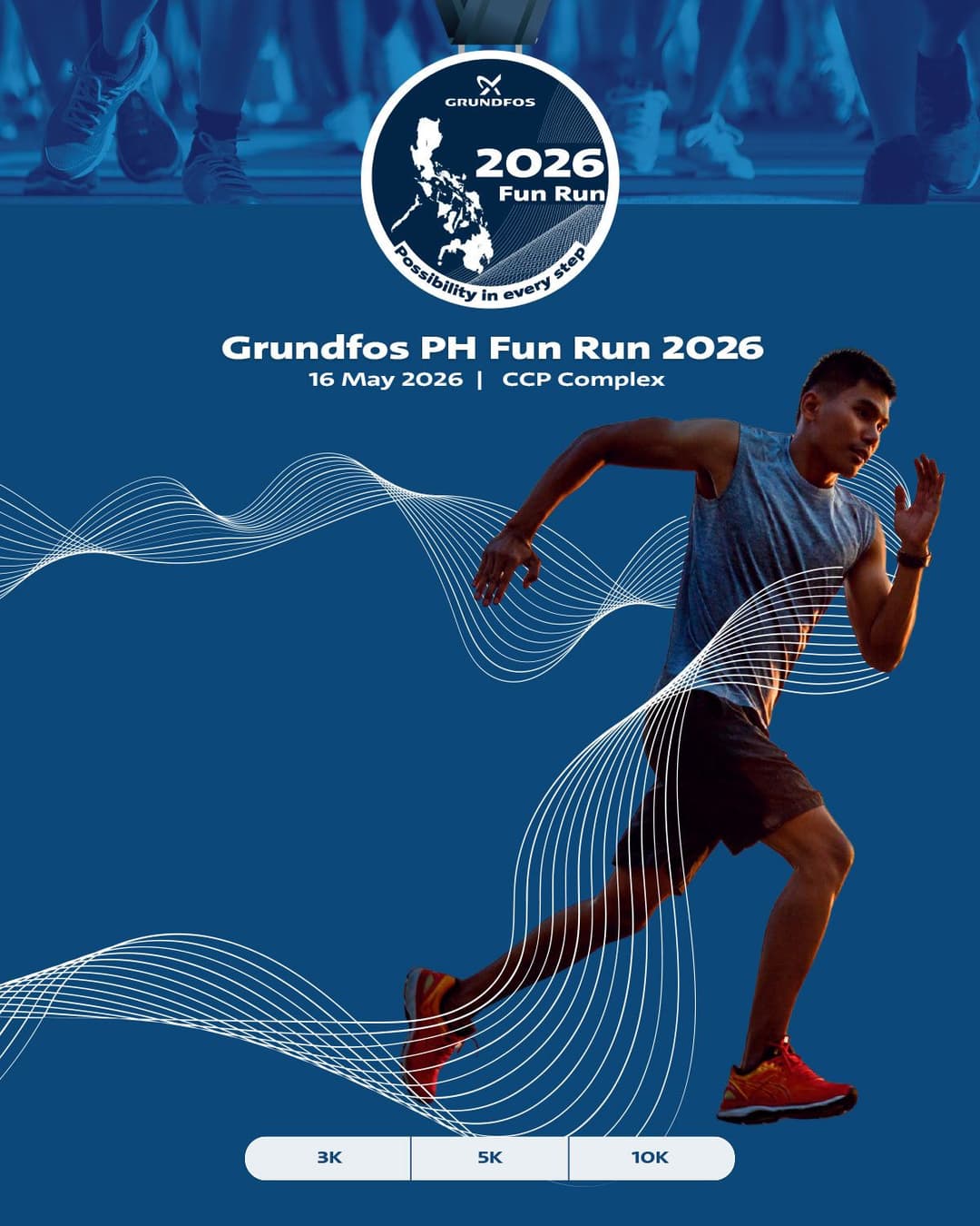 Grundfos PH Fun Run 2026 race event poster image