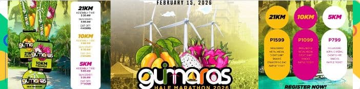Guimaras Half Marathon 2026 race event banner image
