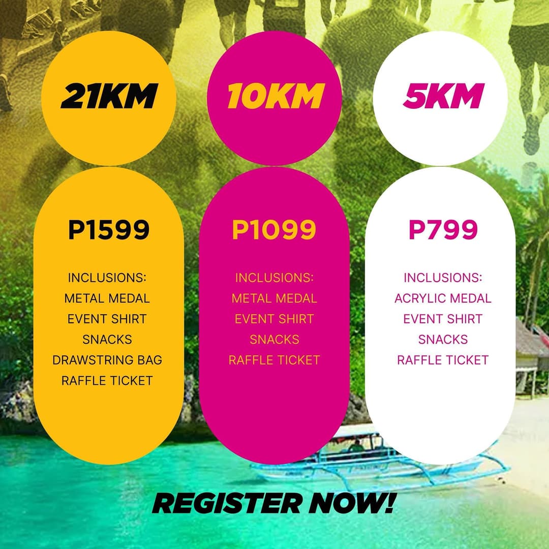 Guimaras Half Marathon 2026 race event poster image
