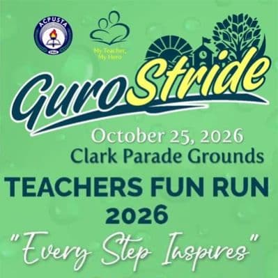 Guro Stride: Teachers Fun Run 2026 race event logo image