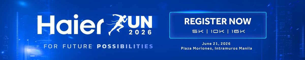 Haier Run 2026 race event banner image