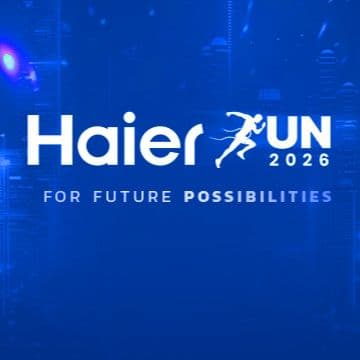 Haier Run 2026 race event logo image