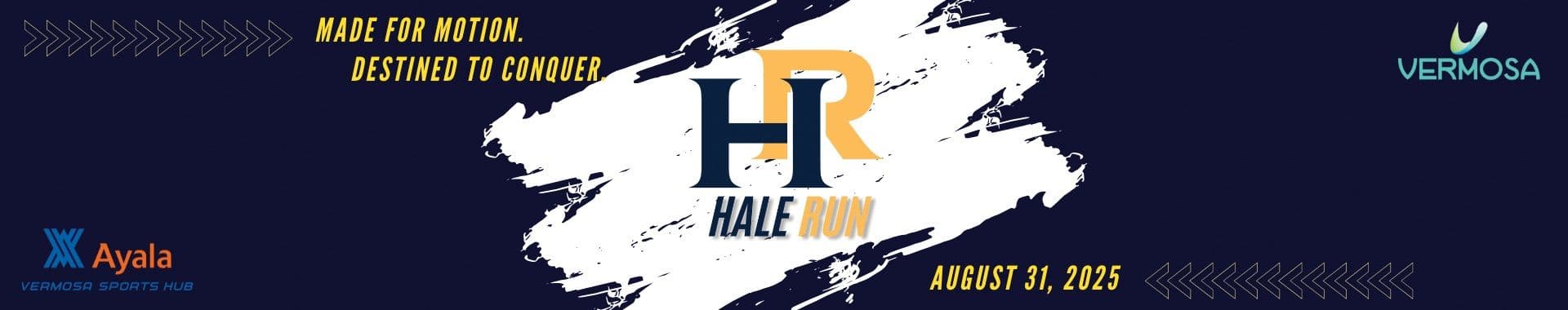 Hale Run 2025 race event banner image