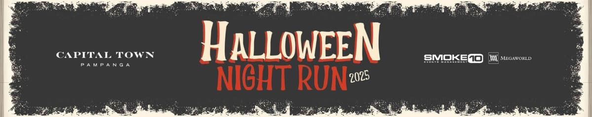 Halloween Night Run 2025 race event banner image