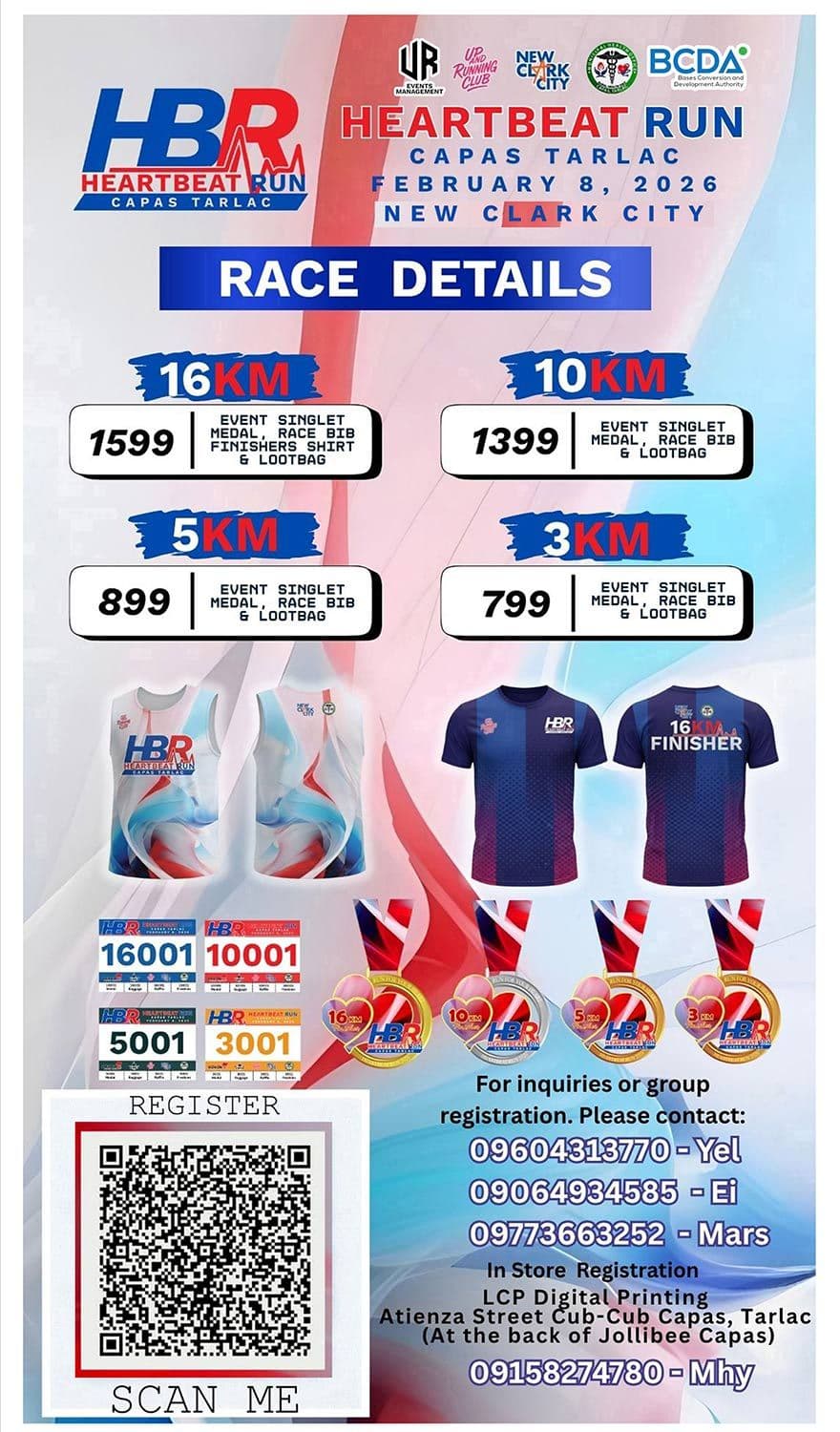 Heart Beat Run race event poster image