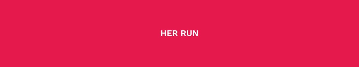 Her Run 2025 race event banner image