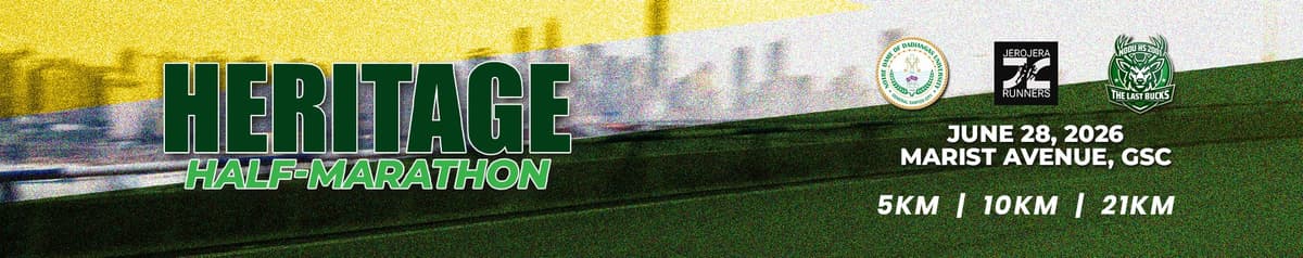 Heritage Half Marathon race event banner image