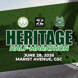 Heritage Half Marathon race event logo image