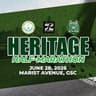 Heritage Half Marathon race event logo image