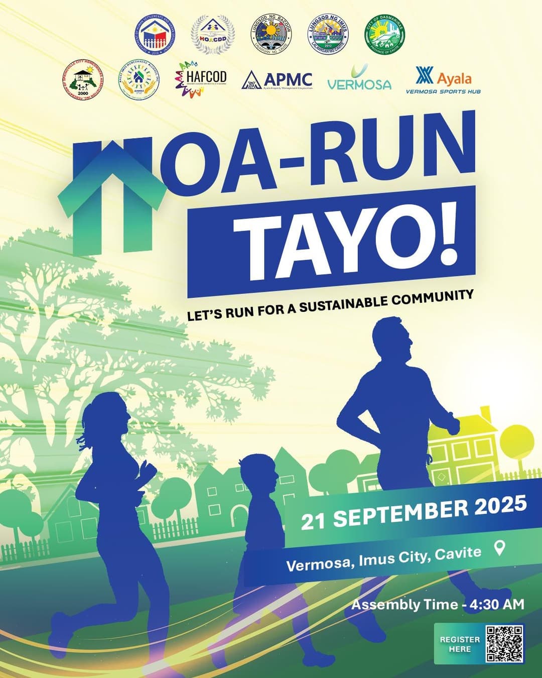 HOA-Run Tayo 2025 race event poster image