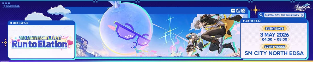 Honkai: Star Rail Run To Elation race event banner image