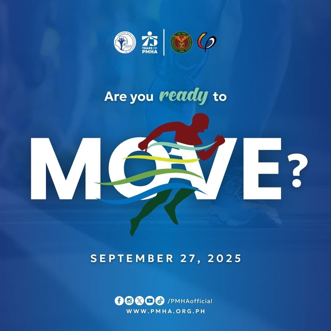 I Move for Mental Health race event logo image