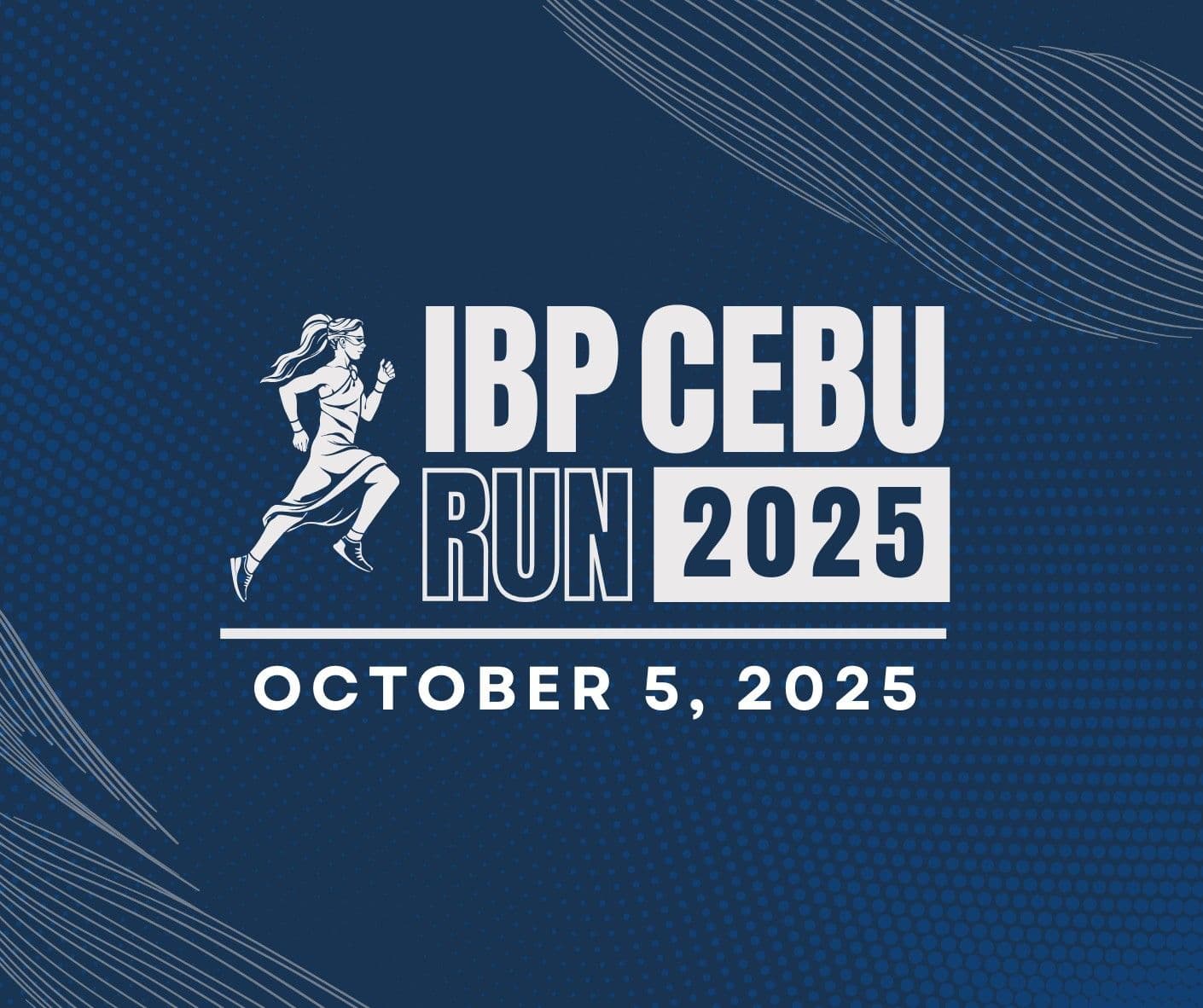 IBP Run 2025 race event logo image