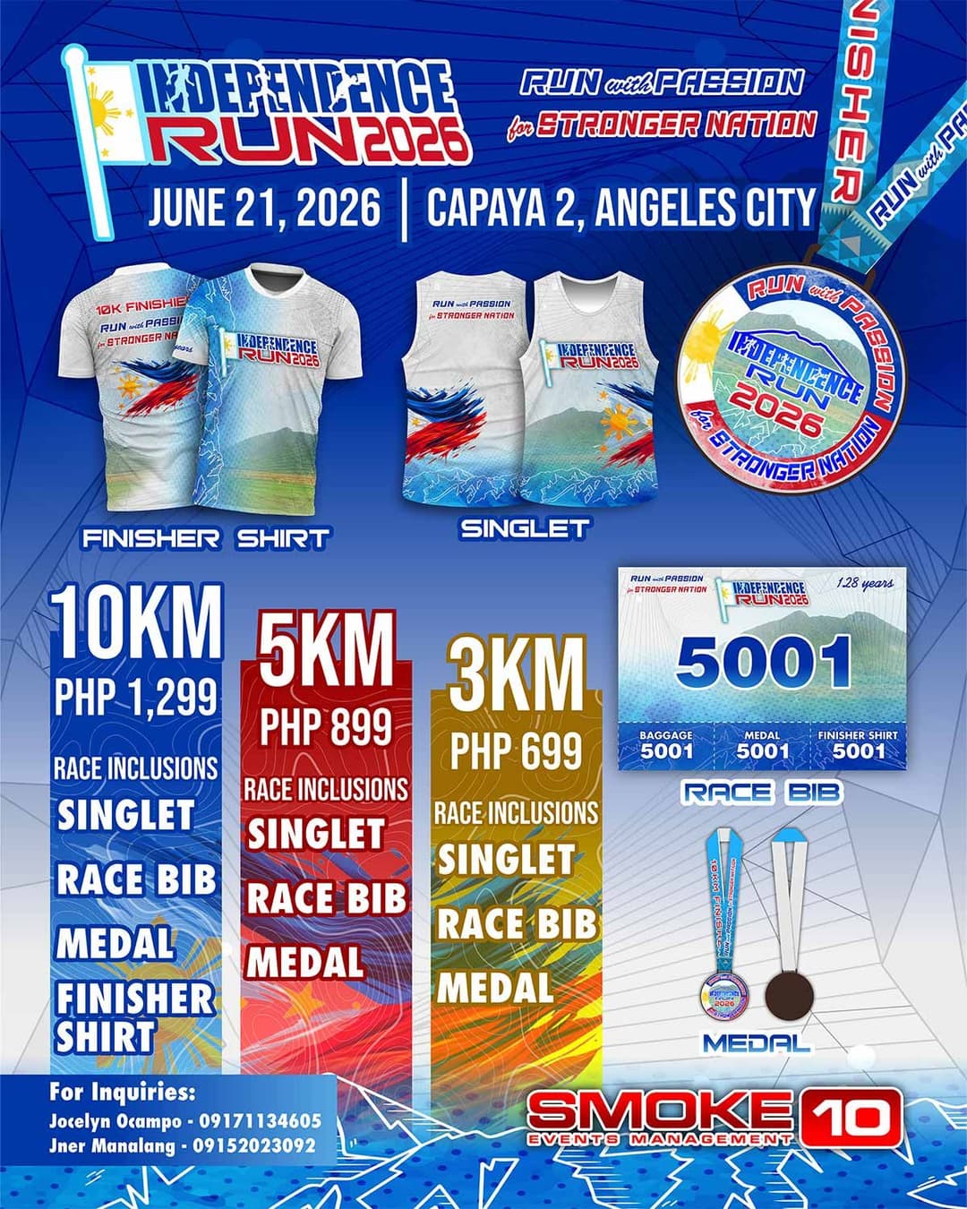 Independence Run 2026 race event poster image