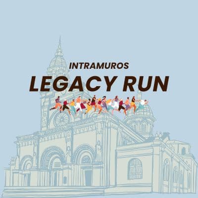 Intramuros Legacy Run 2025 race event logo image