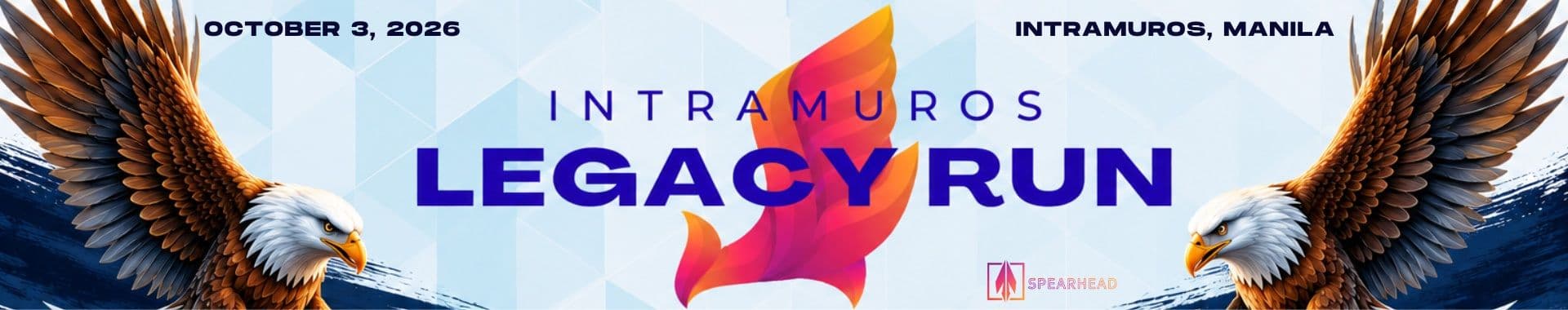 Intramuros Legacy Run 2026 race event banner image