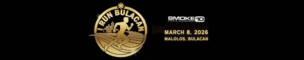 iRun Bulacan 2026 race event banner image