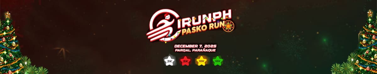 IRUNPH Pasko Run race event banner image