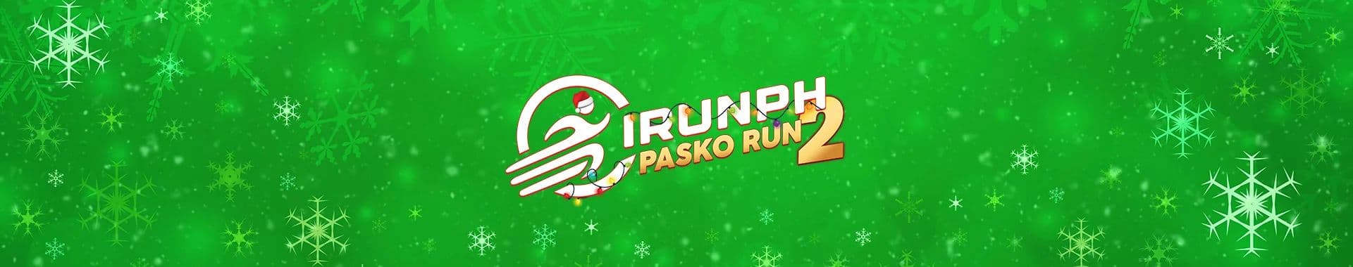 IRUNPH Pasko Run 2 race event banner image