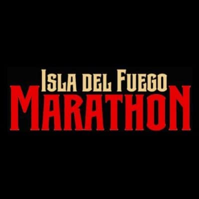 Isla Del Fuego Marathon 2026 race event logo image