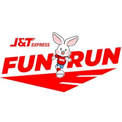 J&T Express Fun Run race event logo image