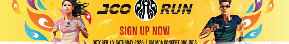JCO Run 2026 race event banner image
